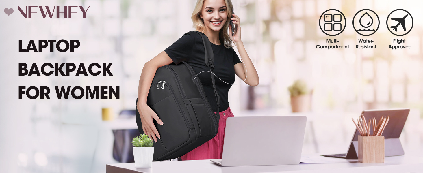 Laptop backpack women
