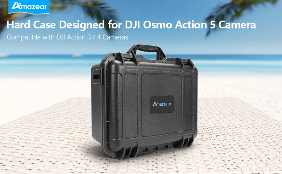 dji osmo action 5 pro hard carrying case accessories travel bag compact portable waterproof