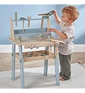 Toylife Wooden Vehicle Garage Car Park Toy Set Pre-School Toy