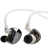 Linsoul SIMGOT EM6L 1DD + 4BA Hybrid Driver In-ear Monitor, Gaming Earbud, HiFi IEM Earphone with...