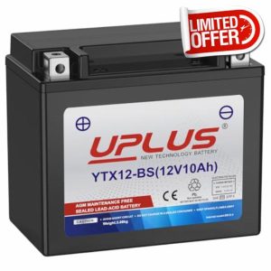 UPLUS Motorcycle Battery YTX12-BS