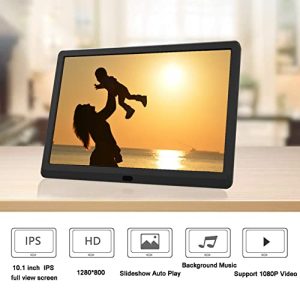 1280x800 Full IPS Screen with Photo Music 1080P Video Player Calendar Clock Alarm