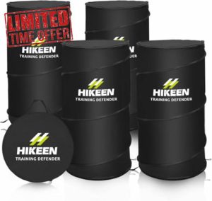 BOOSTEADY Basketball Defender Dummy 4 Pack - Pop Up Safely Simulate Defender - Foldable Training Equipment for Basketball