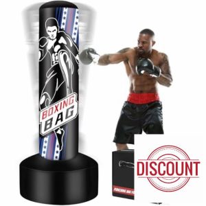 NZQXJXZ Free Standing Punching Bag for Adult
