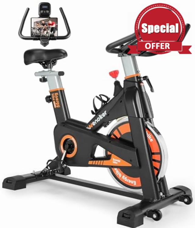 Wenoker Exercise Bike Indoor Cycling