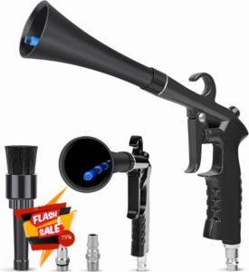 PARAROSE Car Cleaning Gun Detailing Interior Dryer Air Blow Gun