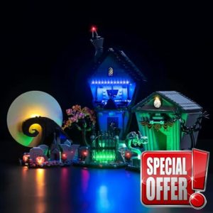 Led Light Set Compatible with Lego Tim Burton's The Nightmare Before Christmas (No Model)