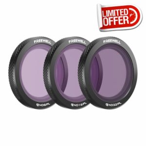 Freewell Magnetic Filters For DJI Neo Bright Day 3-Pack ND8/PL