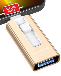 GNASEET USB Stick 256GB for Phone