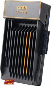 ZimaBoard Single Board Server Router X86 Single Board Computer Personal Cloud Network Attached Storage Dual Gigabit Gateway - PCIe x4 SATA 6.0 Gb/s for HDD/SSD (ZimaBoard 232 2G 32G)
