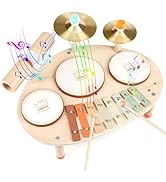 Kids Musical Instruments for Toddlers Wooden Toys Music Enlightenment Percussion Toys Xylophone D...