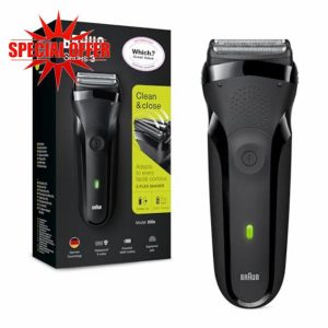 Braun Series 3 Electric Shaver For Men with Precision Beard Trimmer