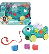Ravensburger Play+ Push & Listen Roly Poly Capybara - Baby Infant & Toddler Toys - 6 Months Up