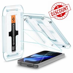 Spigen Glas.tR EZ Fit Tempered Glass Screen Protector for Google Pixel 9 Pro Fold (2 Pack)