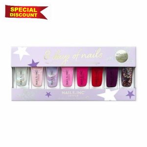 Nails.INC 8 days of Nails 8-Piece Miniature Nail Polish Gift Set
