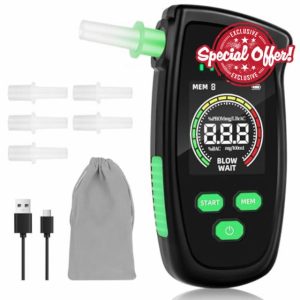 GOOPOOL Breathalysers - Alcohol Breathalyzer UK