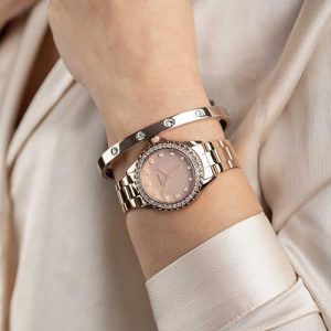 Analogue Display and Stainless Steel Bracele