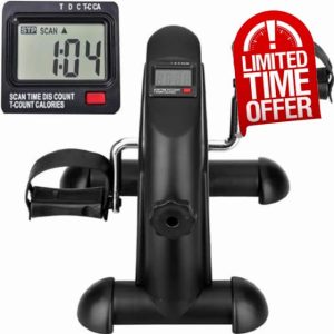 Mini Exercise Bike Portable Home Pedal Exerciser Gym Fitness Leg Arm