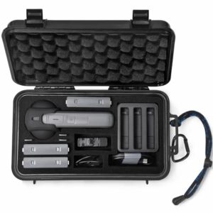 LEKUFEE Portable Waterproof Hard Case Compatible with Insta360 X4/Insta360 X3/Insta360 ONE X2 Action Camera and Accessories(Case Only)