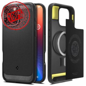 Spigen Rugged Armor MagFit Case for iPhone 16 Pro