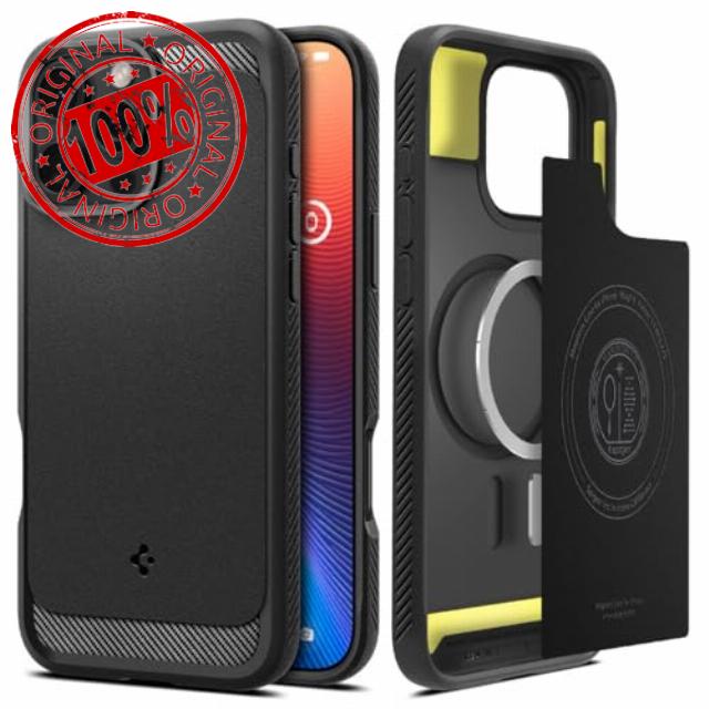 Spigen Rugged Armor MagFit Case for iPhone 16 Pro