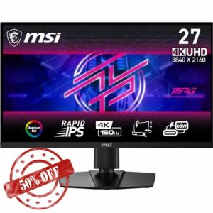 MSI MPG 274URF QD 27 Inch UHD Gaming Monitor - 3840 x 2160 Rapid IPS Panel
