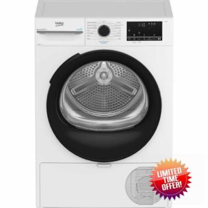 Beko BM3T3833W Freestanding Heat Pump Tumble Dryer