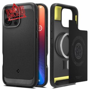 Spigen Rugged Armor MagFit Case for iPhone 16 Pro Max
