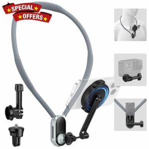 CAMOLO Magnetic Neck Mount for Phones&Action Camera