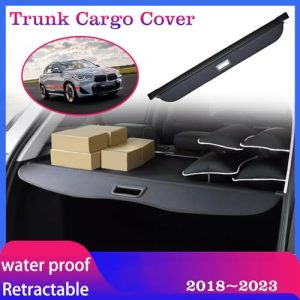 Black Cargo Cover Luggage Shade Shield