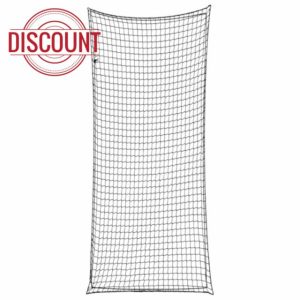 idaXL Trailer Net Cover - Black Polypropylene Elastic Cargo Mesh for Truck Beds/SUVs/Roof Racks - 8 x 3.5 m
