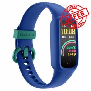 BIGGERFIVE Vigor 2 L Kids Fitness Tracker Watch for Boys Girls Ages 5-15