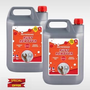 Dunnet Tools Multipurpose Rust Remover Car Rust Remover Water-based Metal Rust Remover Rust Inhibitor Rust Converter Metal Parts Refurbishment Cleaning Supplies (10L Rust remover)