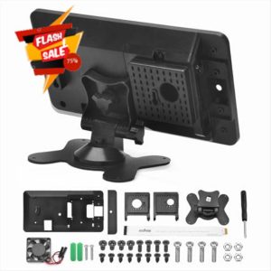 OSOYOO PiStudio Case for Raspberry Pi 5/4/3/2 - Compatible with Raspberry Pi Official 7inch DSI touch screen and OSOYOO 7” IPS DSI display