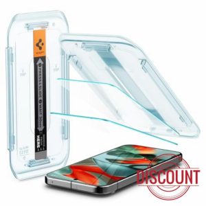 Spigen Glas.tR EZ Fit Tempered Glass Screen Protector for Google Pixel 9 Pro XL (2 Pack)