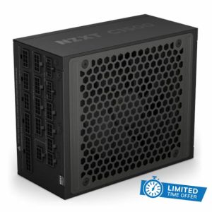 NZXT C1500 Platinum ATX 3.1 | Fully Modular Low-Noise PC Gaming Power Supply | 1500 Watts | 80 PLUS Platinum| Dual 12V-2x6 Connectors | Zero Fan Mode | 100% Japanese Capacitors | Black