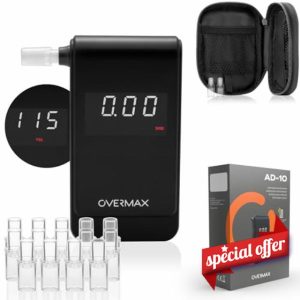 Alkomat AD 10 - Professional Breathalyzer with Platinum Sensor