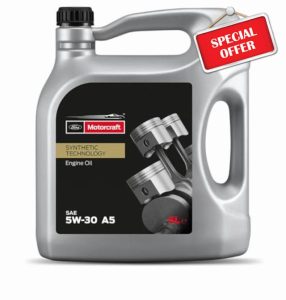 Ford Motorcraft A5 5W30 Engine Oil Fully Synthetic 5L 5 Litre 15F1CF