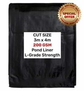 3 x 4 Flexible Pond Liner