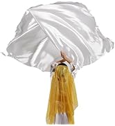 Baisdan 51'' * 45'' Satin Rectangle Worship Flags, Church Liturgical Praise Adoration Dance Banne...