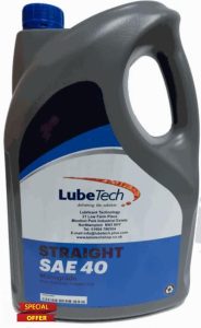 SAE 40 ENGINE OIL NON DETERGENT FOR CLASSIC & VINTAGE ENGINES 5LTR