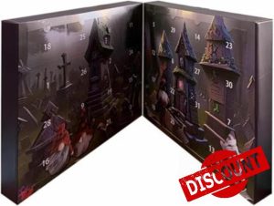 2024 Halloween gnome advent calendar