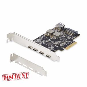 StarTech.com 5-Port USB PCIe Card