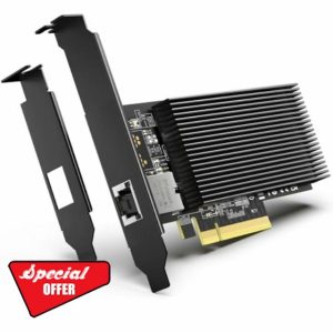 10G PCI-E Network Card with 10Gbps RJ45 Ports