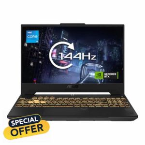 ASUS TUF F15 FX507ZCA 15.6" Full HD 144Hz Gaming Laptop (Intel i5-12500H