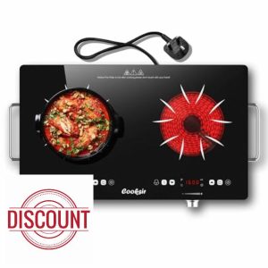 Cooksir Portable Ceramic Hob with Plug