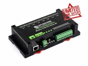 Waveshare 8-Ch Ethernet Relay Module (B) With Digital Input
