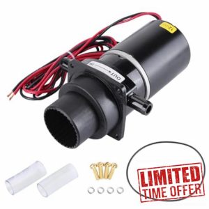 Hiolpen 37041-0010 Motor Pump Assembly 12V Suitable for Jabsco 74001-2460 Marine Electric Toile