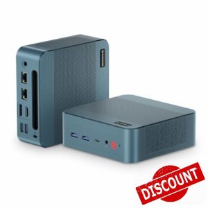 BOSGAME P2 Mini Gaming PC 12th Intel i7-12700H (14C/20T
