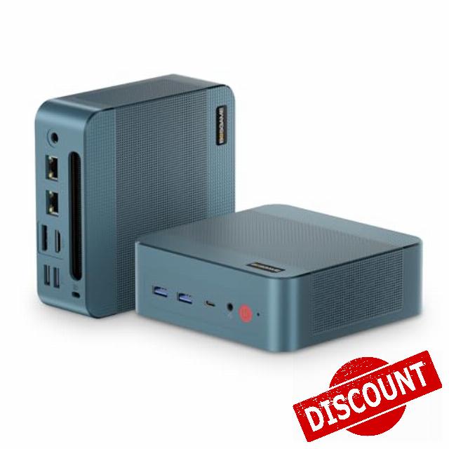 BOSGAME P2 Mini Gaming PC 12th Intel i7-12700H (14C/20T